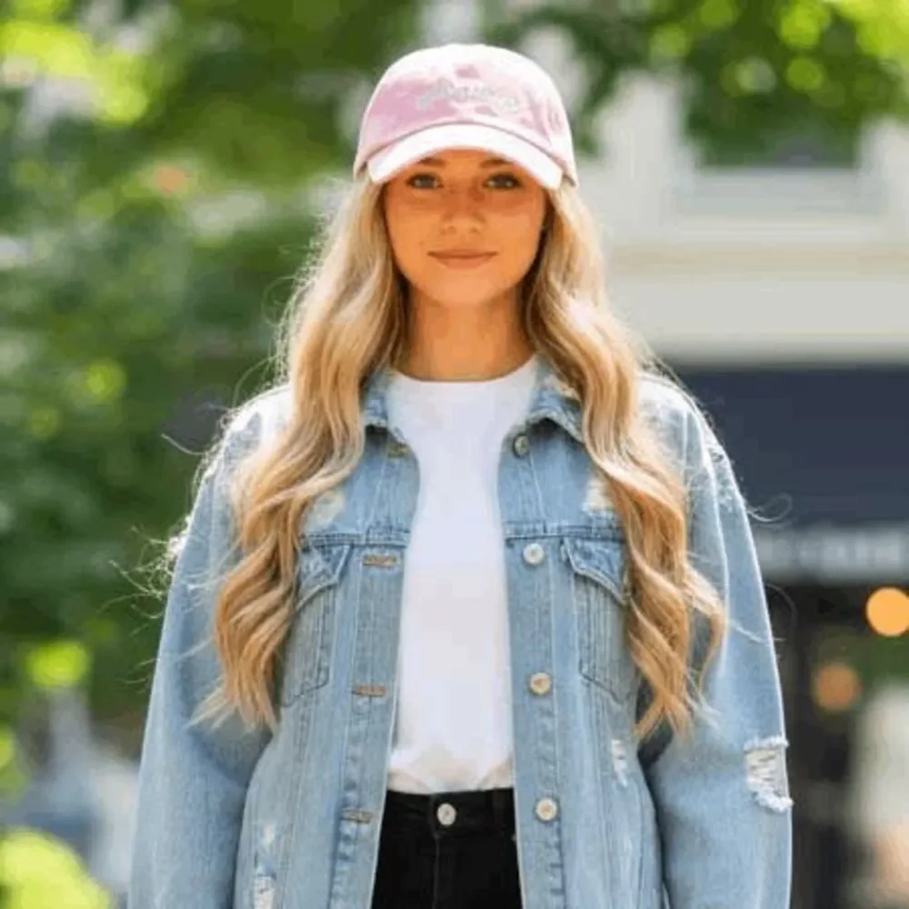 Ladies Pink Faith Ball Cap